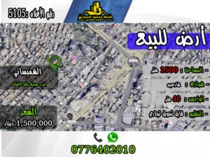 Mixed Use Land for Sale in Amman Shmaisani