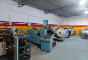 الة صناعة الاكواب الورقيه