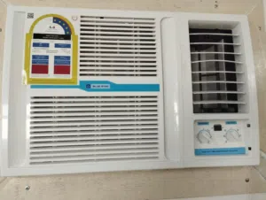 AC window 1.5 ton like new  steel Bed double and single  mattress 90/190  مكيفات شباك 1.5 طن مستخدم