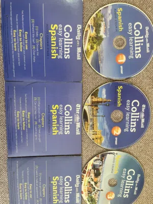للبيع: مجموعة Collins Easy Learning Spanish Audio Course الأصلية (6 سيديات كاملة)