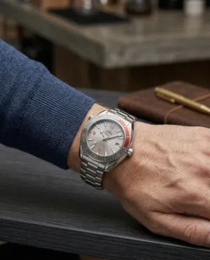 OMEGA MEN  حيث يصبح الفولاذ إرثاً والماء ذاكرة منذ 1848 والتفوق السويسري تحت المعصم