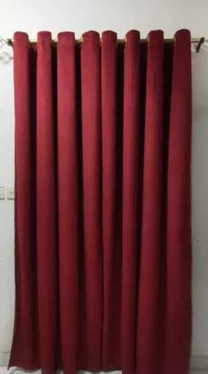 velvet curtains  and majliss pillow soft silky . door sealer also available in very reasonable price