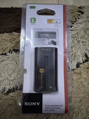 بطارية NP-F970 SONY أصلية جديدة