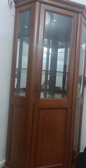 بوفي خشبي زاوية