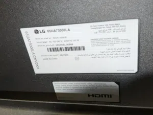 شاشة LG سمارت 65 بوصة 4K (موديل حديث جداً 2025) - شبه جديدة
