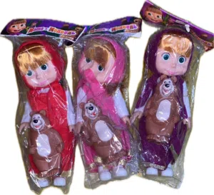 دمية ماشا و الدب للبيع