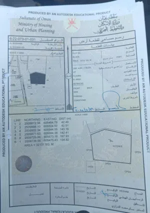 للبيع مزرعة في ولاية المضيبي منطقة الخشبة