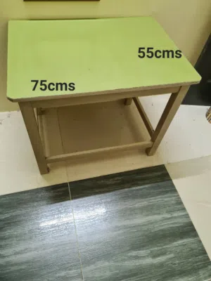 Small wooden table
