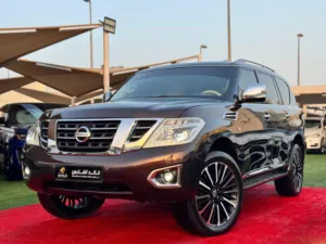 Nissan Patrol LE Platinum, model year 2016, with GCC specifications