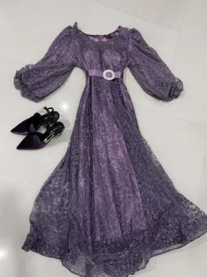 فستان سهرة مع الحذاء Evening dress with shoes