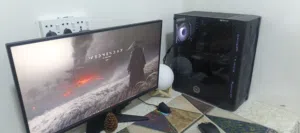 pc وشاشة العاب جديد بالكامل المواصفات بالوصف