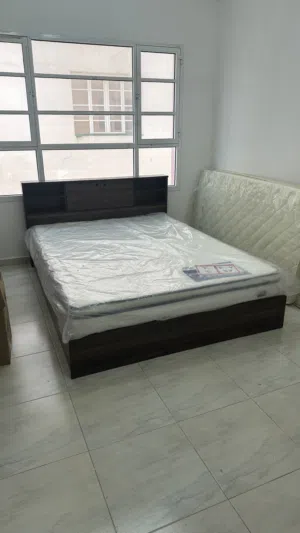 New Queen size Bed 150*200 and Medical Mattress