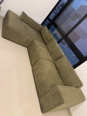 L Shape Couch for Sale Olive Green (Brand New)
