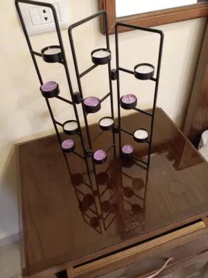 candelabra. Multi candle holder