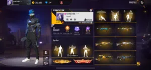 Freefire account and character for sell everything almost owned Cobra and booyah bundle owned