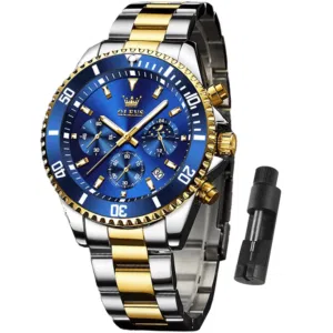 تخفيض 50% ساعه مميزه اصليه لعشاق الفخامه من ماركة olevs