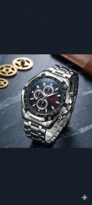 Montre Chronographe Homme - Style Edifice