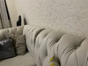 كنب L بيج 8 اشخاص مع طاوله