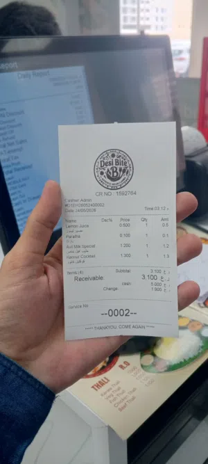 POS system for laundry , salon , beauty parlor - 70 rial