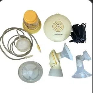 مضخة الثدي الكهربائية الفردي والكهربائي. Medela Swing Flex Single Electric Breast with Philips