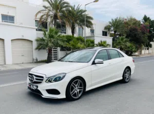 *MERCEDES E 300* *AMG kit*Bahrain Agency* Model -  2014 Km - 155k km Engine -  Mercedes  Color – Whi
