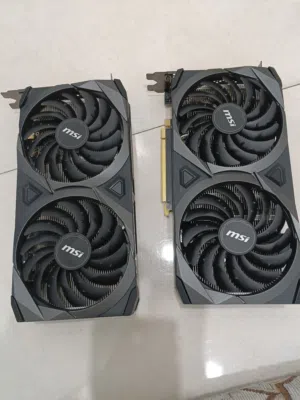 كرتين RTX 3060 Ti