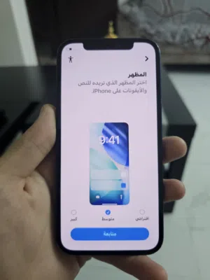 أيفون 12.    128 جيجا.   بطارية  فوق ال 85