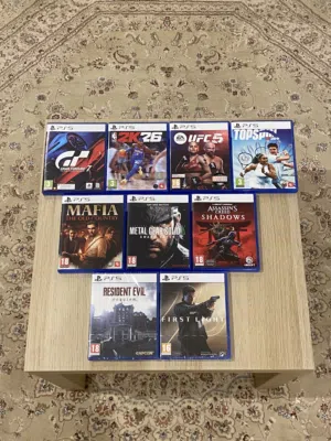 للبيع أشرطه سوني 5 نظاف واستخدام قليل