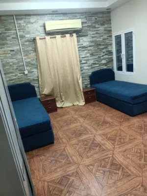 Bedspace fully furinshed in alhail sharing bathroom kitchen مشاركة سكن بالحيل 2 سرير بالغرفة 50 ريال
