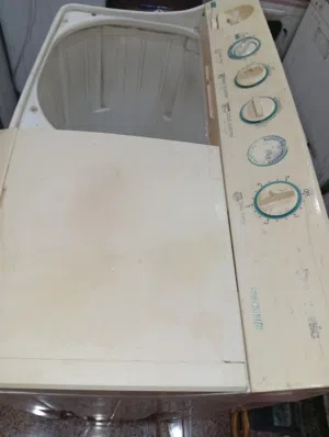 غسالة باناسونيك ياباني نظافة متوسطة، الحجم كبير 12 كيلو غسل و تنشيف