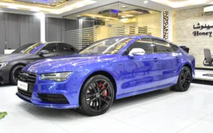 Audi S7 Quattro TFSi ( 2016 Model ) in Blue Color GCC Specs