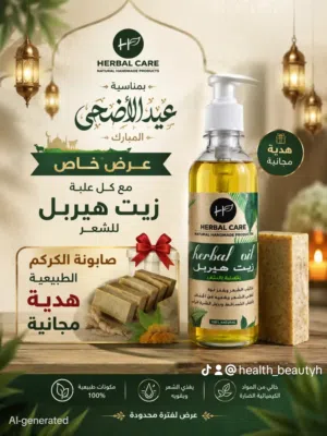 زيت هيربل العلاجي لجميع مشاكل الشعر