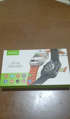 ساعه الكترونيه بنظام اندرويد ساعه ذكيه وشاحن