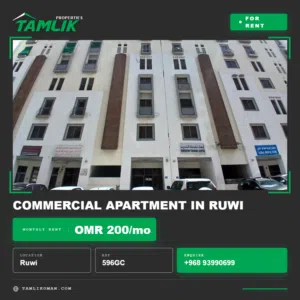 Apartment For Rent in Ruwi  REF 596GC