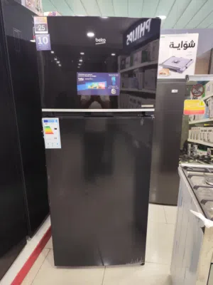 عرض نااار على ثلاجة بيكو 366 لتر لون اسود توفير طاقه A+ تبريد هواء مراوح نوفرست بدون ثلج