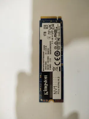 Kingston 1TB Fast Nvme M.2 SSD 100% Health