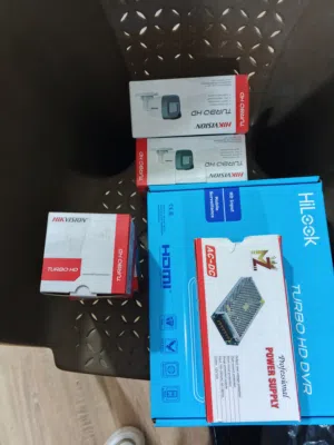 كاميرات مراقبة و Dvr و hard وشاشة