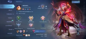 حساب موبايل لجند mobile legends account