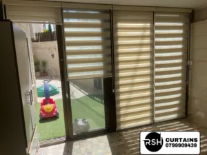 تفصيل و تركيب و صيانة جميع انواع ستائر الزيبرا التركية و اللنن و الرولو و جميع انواع الستائر القماش