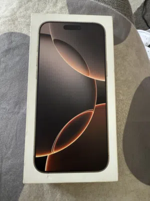 iPhone 16 Pro Max 256GB - Desert Titanium, Brand New, Sealed, 100% Original