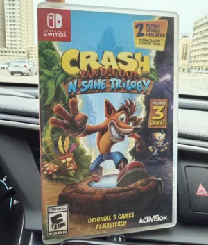 Nintendo Switch Crash Bandicoot N Sane Trilogy Game