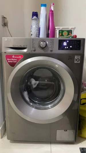 LG 6 KG Fully Automatic Washing Machine / Front Load/ Good Working Condition /Clean and Ready to Use