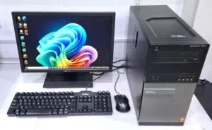 DELL Core i7 3.4GHz Computer Set With Monitor 8GB RAM + 500GB HDD (Ready To Use OS 10 + Office 24)