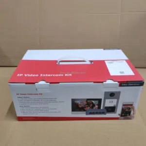 نظام حماية انتركوم كامل ذكي نظام IP ووايزفاي وجرس فيديو من شركة Hikvision العالمية