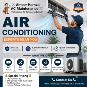 Ameer Hamza AC Maintenance   Professional AC Services in Bahrain