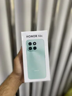 Honor X6C 6RAM / 128GB جديد بالكرتونة كفالة الوكيل الرسمي وشركتنا 3 سنوات