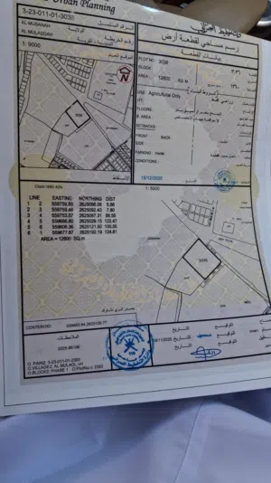 للبيع مزرعه مميزة – ولاية المصنعة (الملدة الخامسة) خلف الكلية التقنية بالملدة