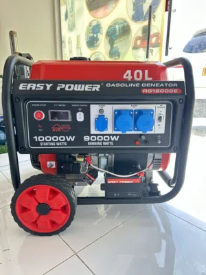 مولد جنريتر ماطور من شركة easy power تقنية وتصميم إيطالي قوة 10 الف واط يعمل بالريموت