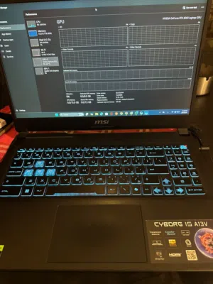 للبيع لابتوب MSI Cyborg 15 A13V بحالة ممتازة