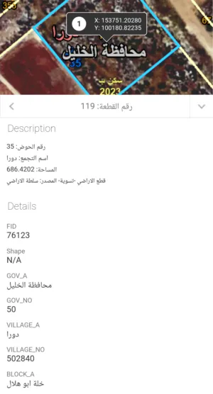 Mixed Use Land for Sale in Hebron Dura